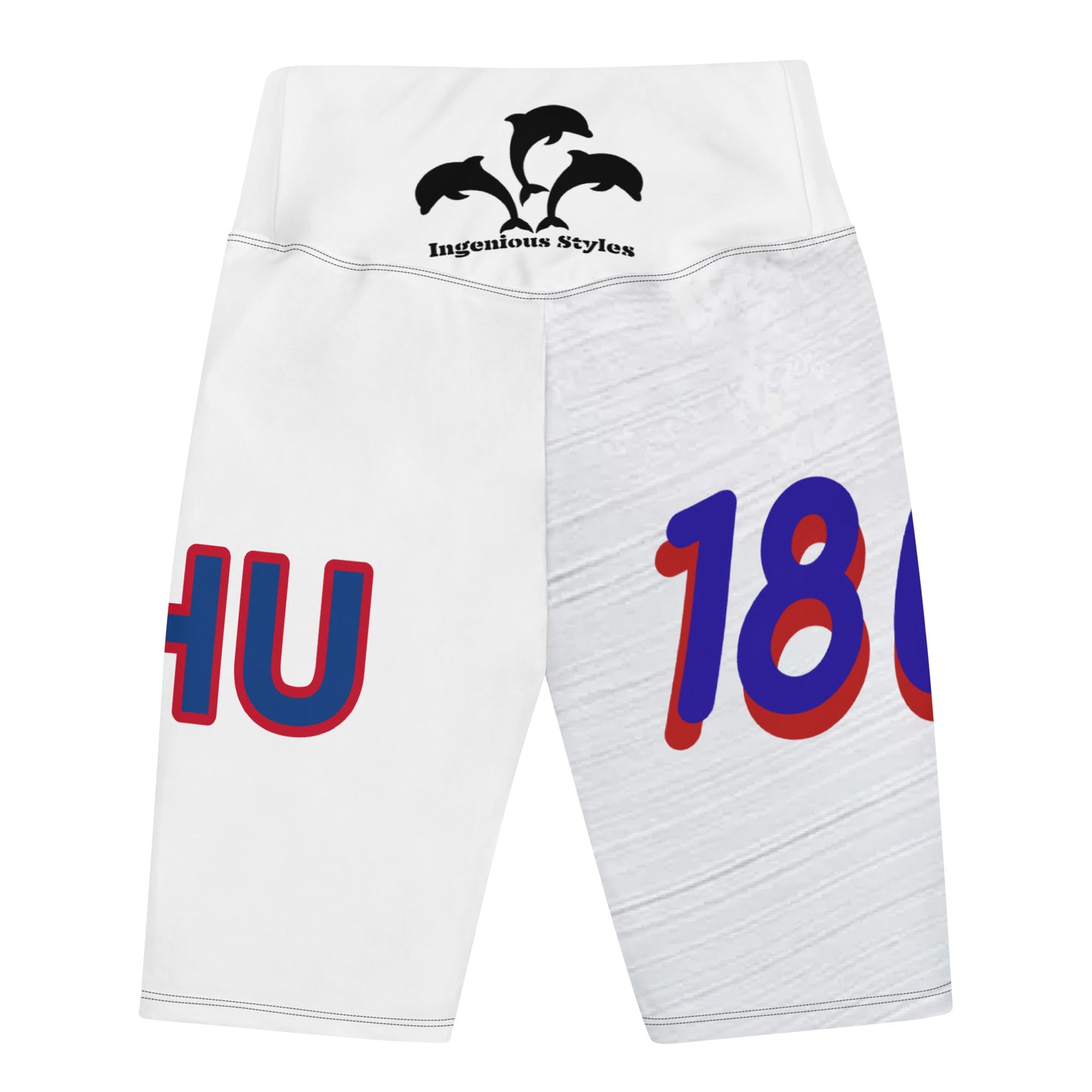 Howard University HU 1867 Biker Shorts