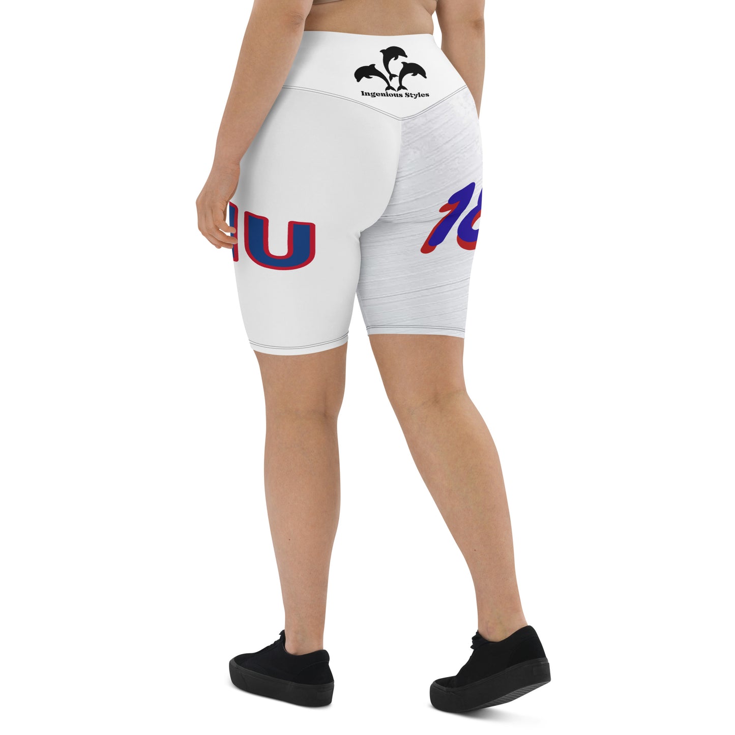 Howard University HU 1867 Biker Shorts