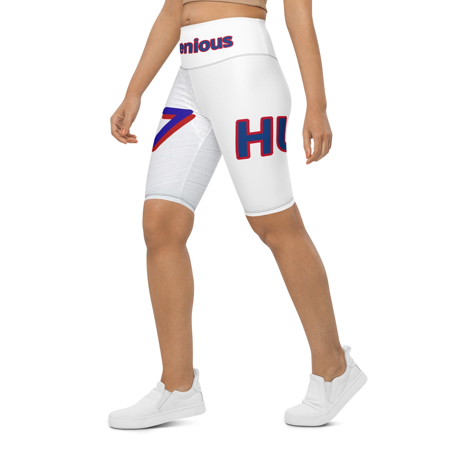 Howard University HU 1867 Biker Shorts