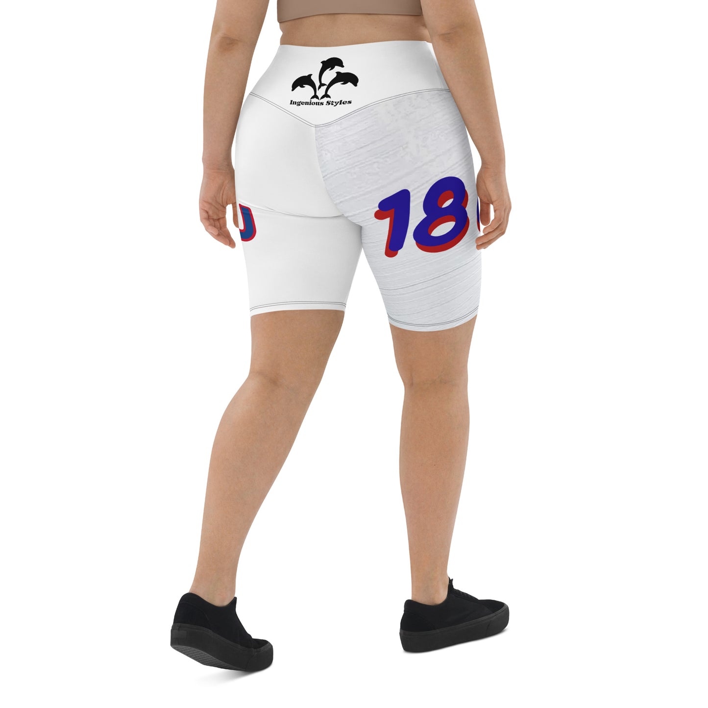 Howard University HU 1867 Biker Shorts