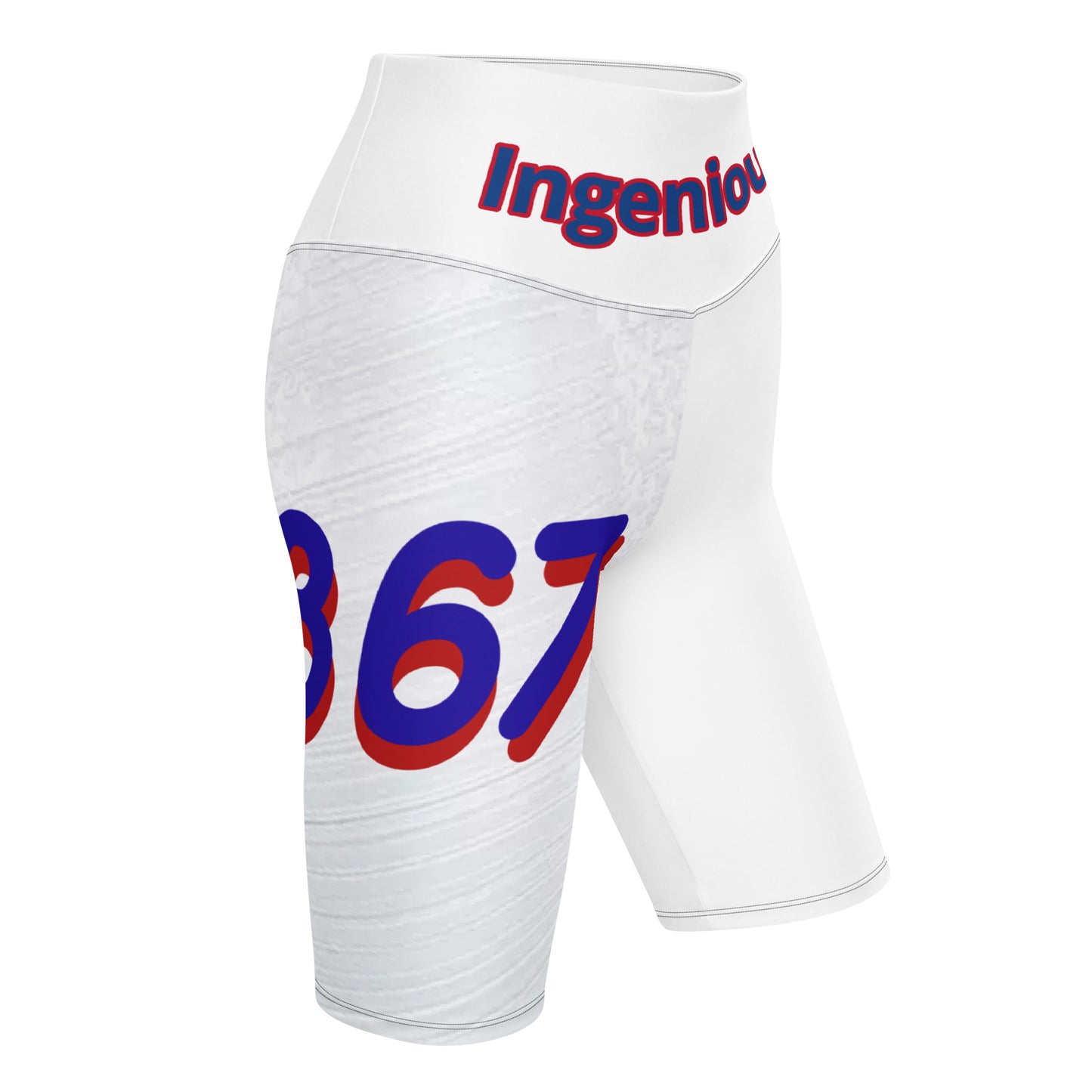 Howard University HU 1867 Biker Shorts