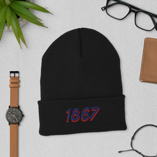 Howard University Cuffed Beanie