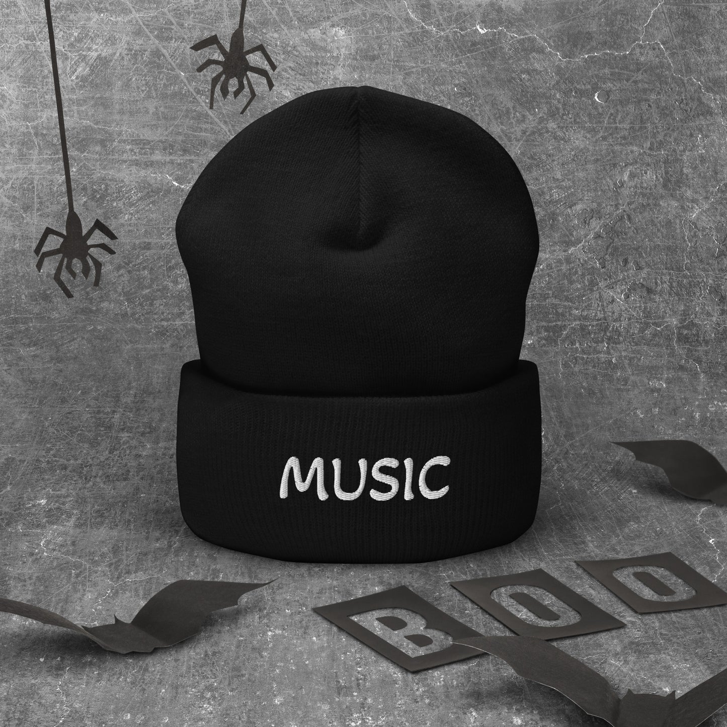 Music Cuffed Beanie