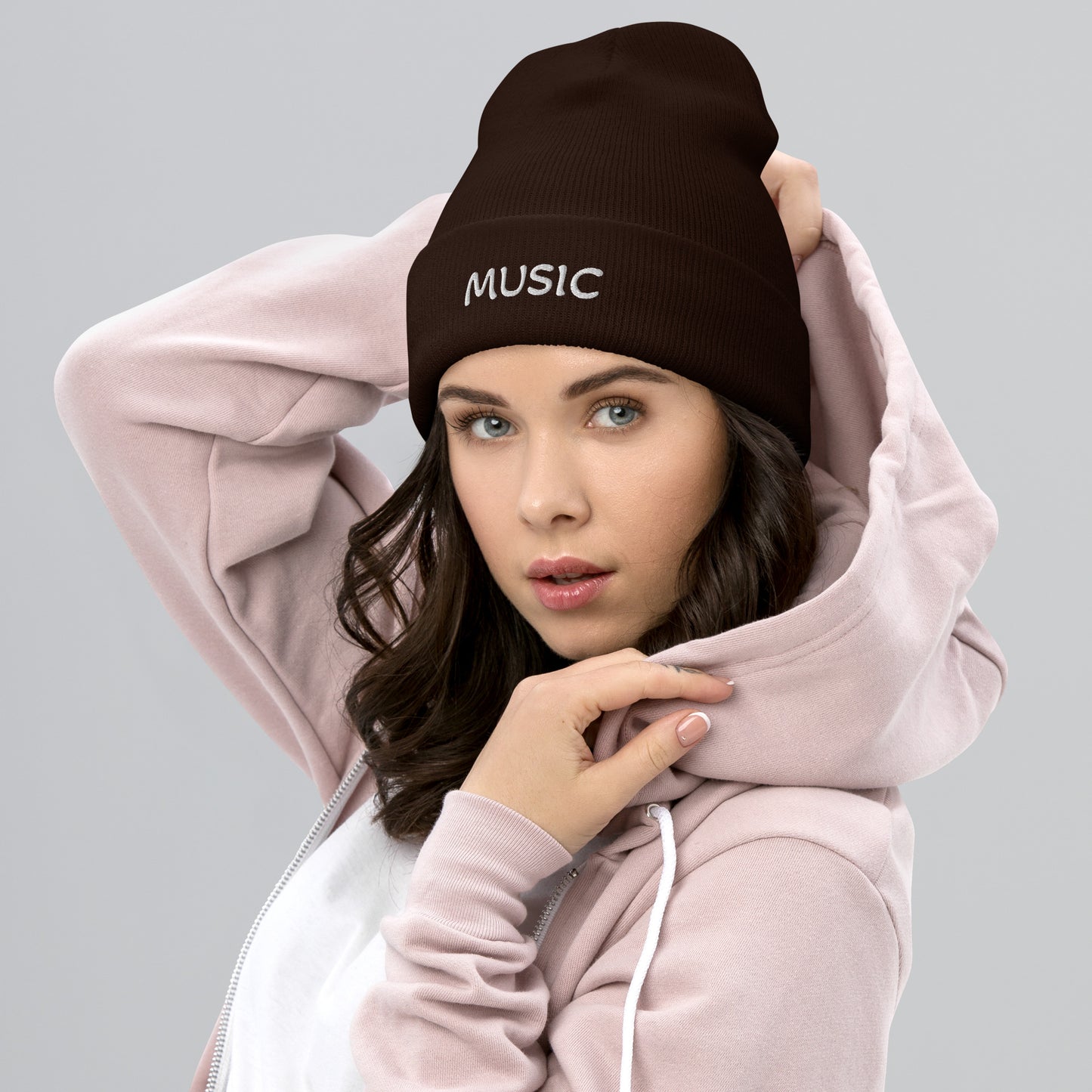 Music Cuffed Beanie