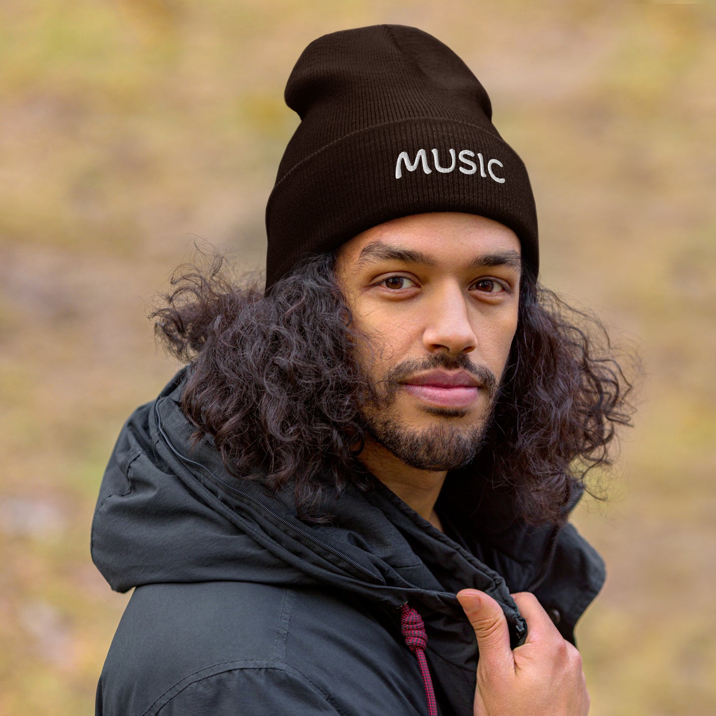 Music Cuffed Beanie