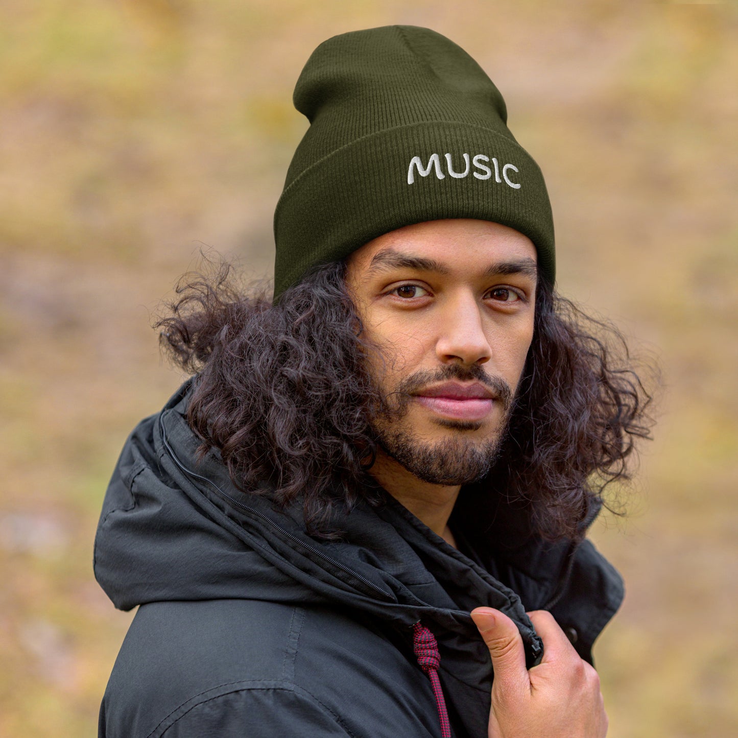 Music Cuffed Beanie