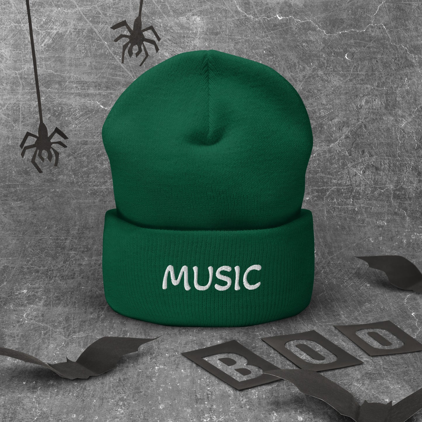 Music Cuffed Beanie