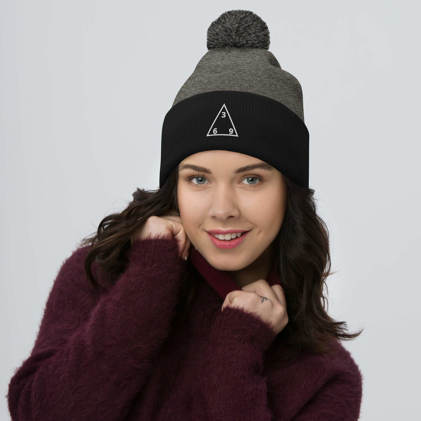 Universal Cheat Code Pom-Pom Beanie