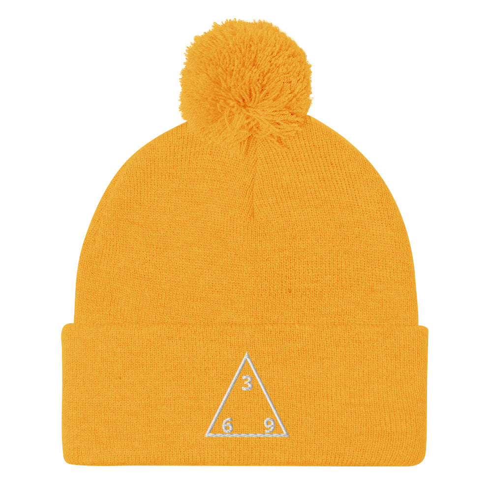 Universal Cheat Code Pom-Pom Beanie