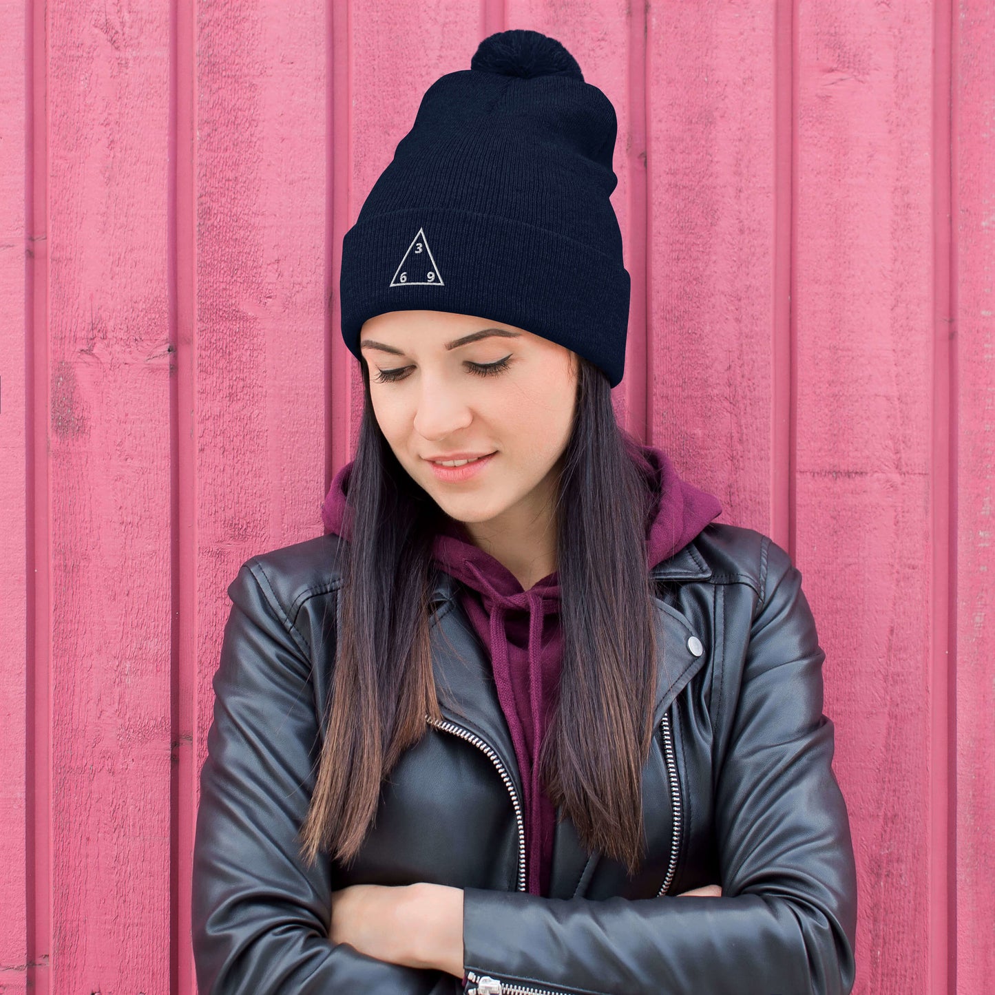 Universal Cheat Code Pom-Pom Beanie