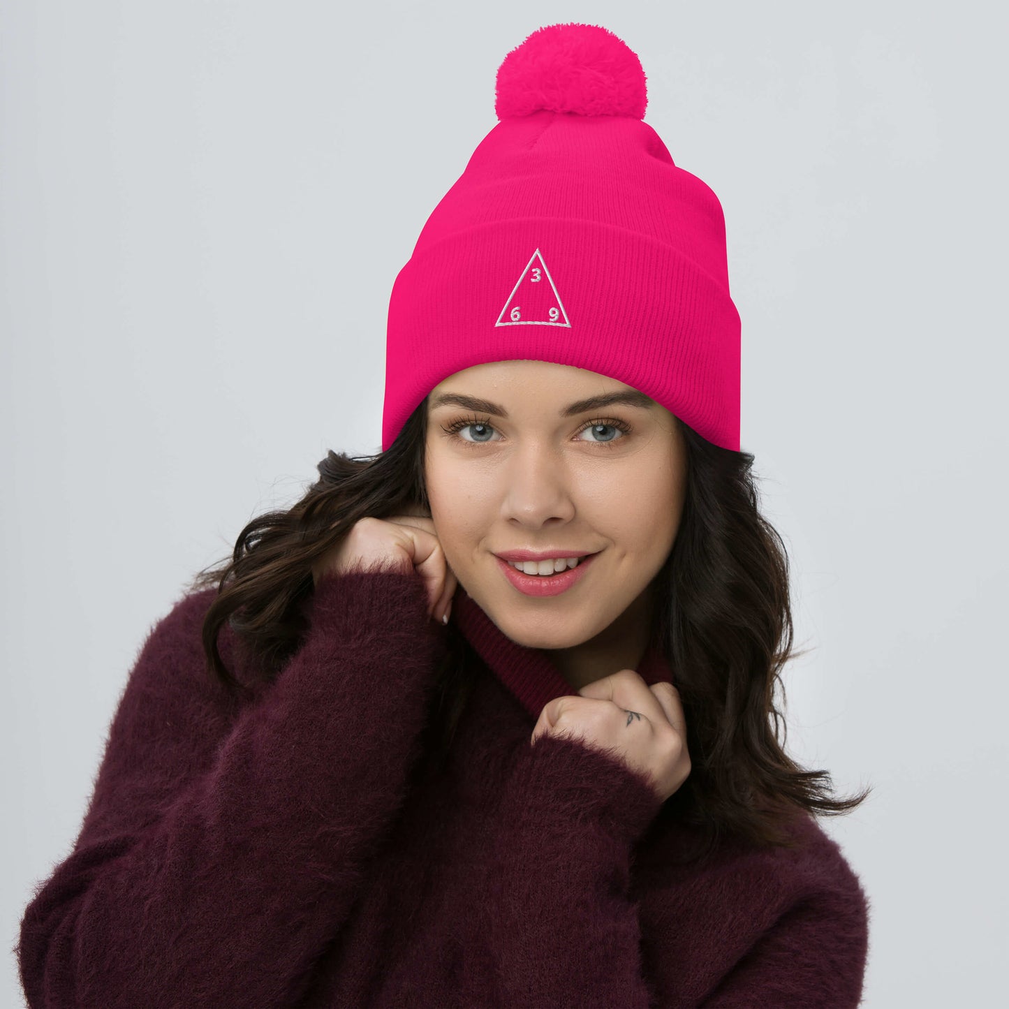 Universal Cheat Code Pom-Pom Beanie