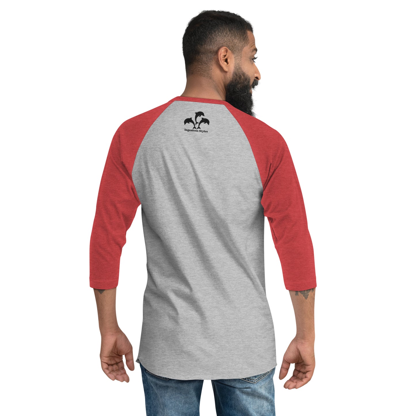 A Little Bit of Magic 3/4 sleeve raglan shirt