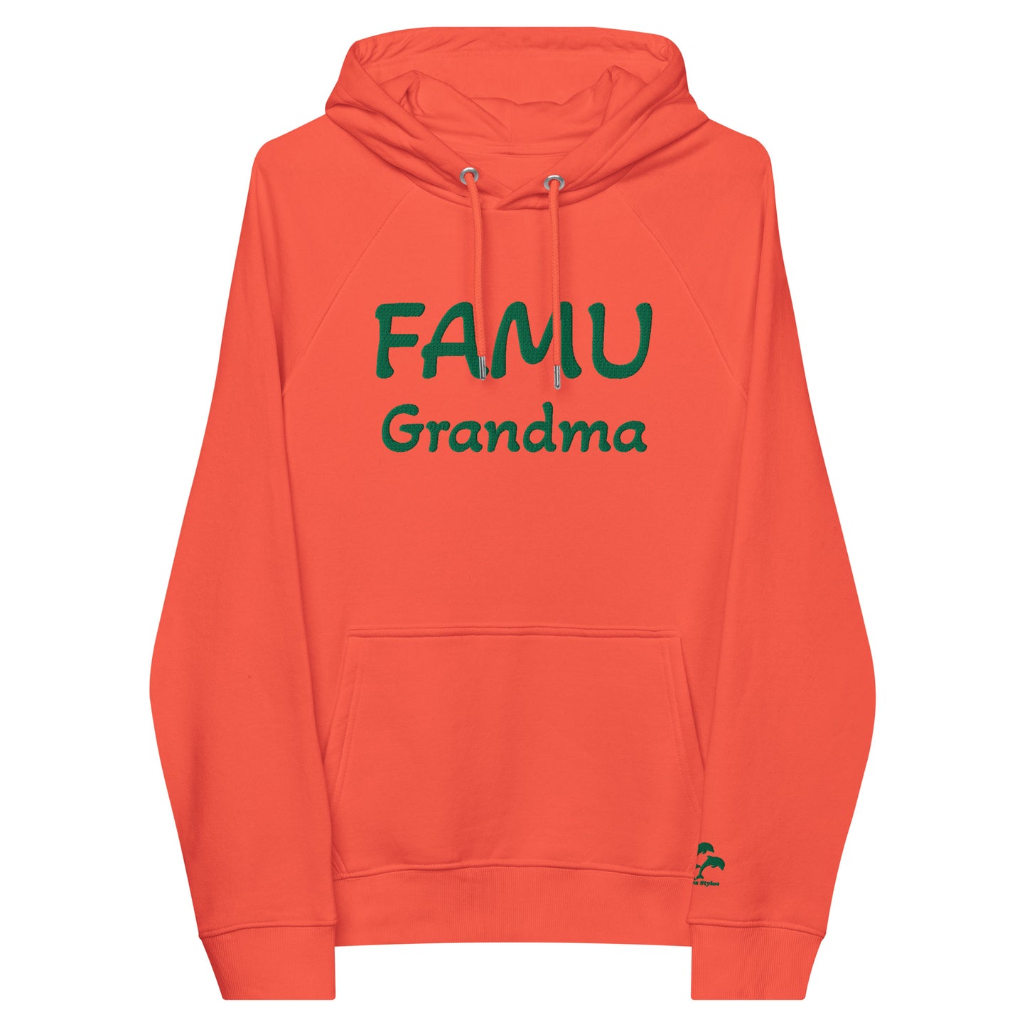 FAMU Grandma HBCU Unisex eco raglan hoodie