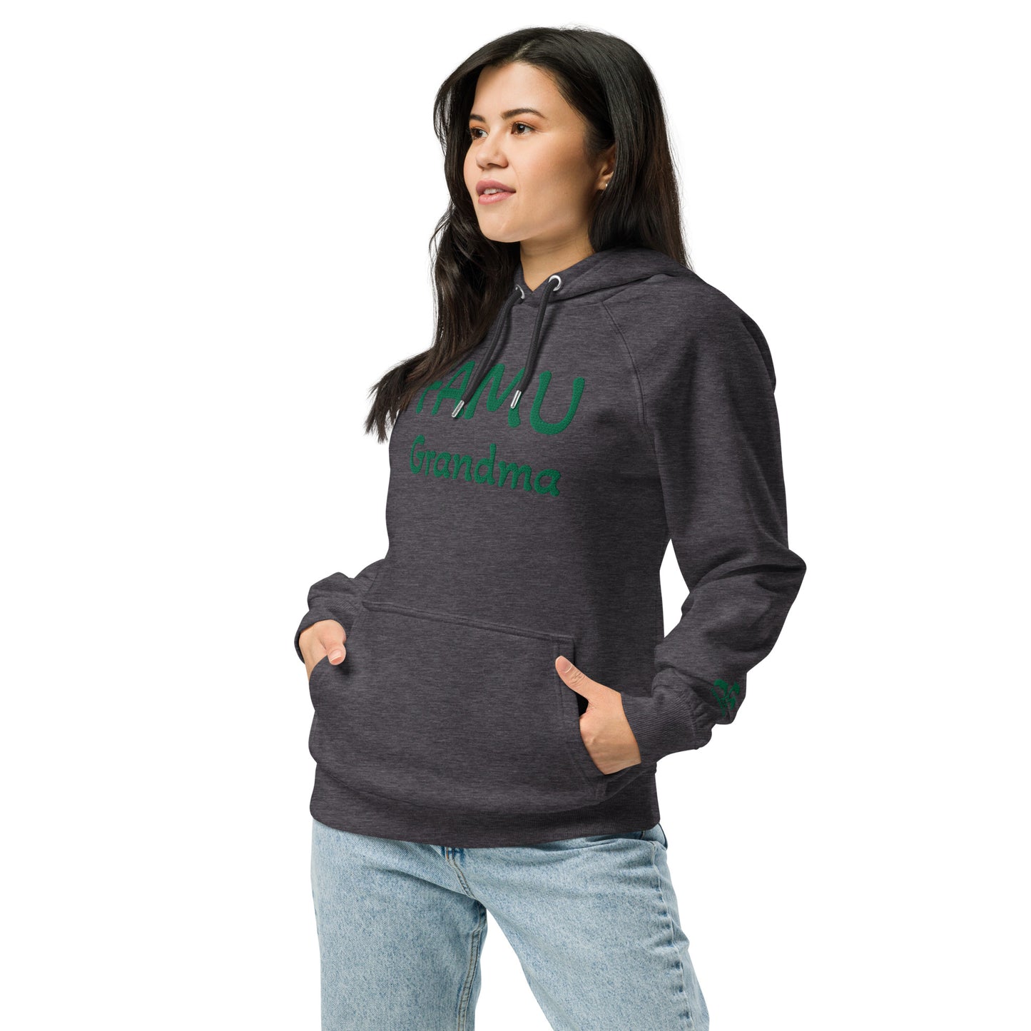 FAMU Grandma HBCU Unisex eco raglan hoodie