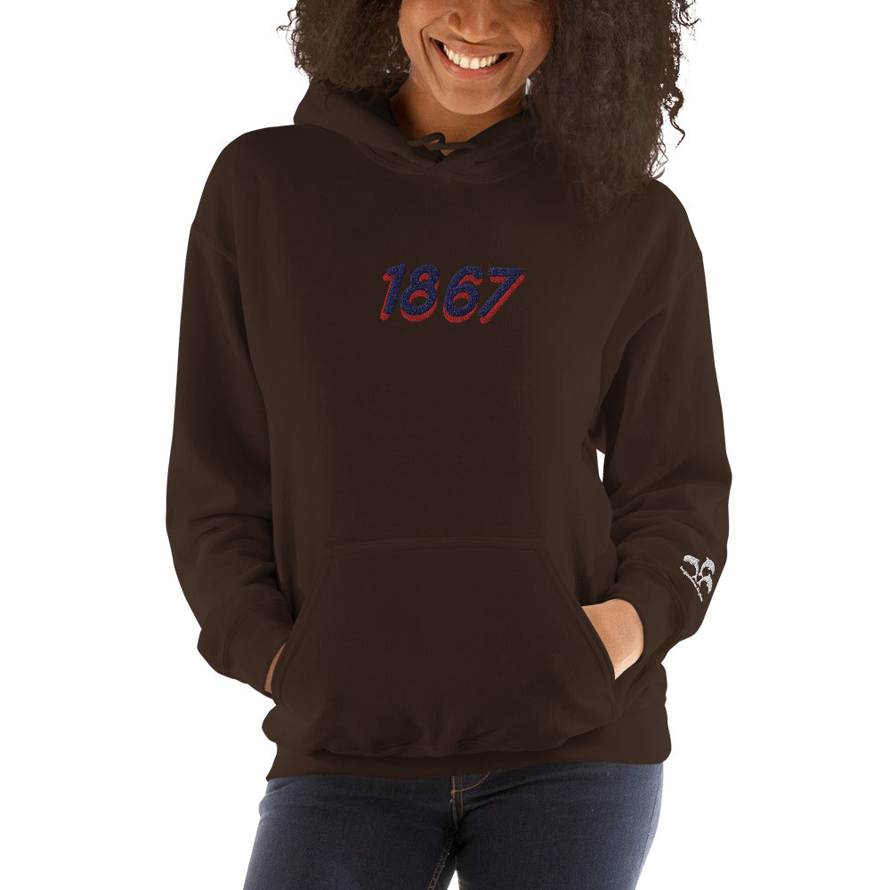 Howard University 1867 Unisex Hoodie