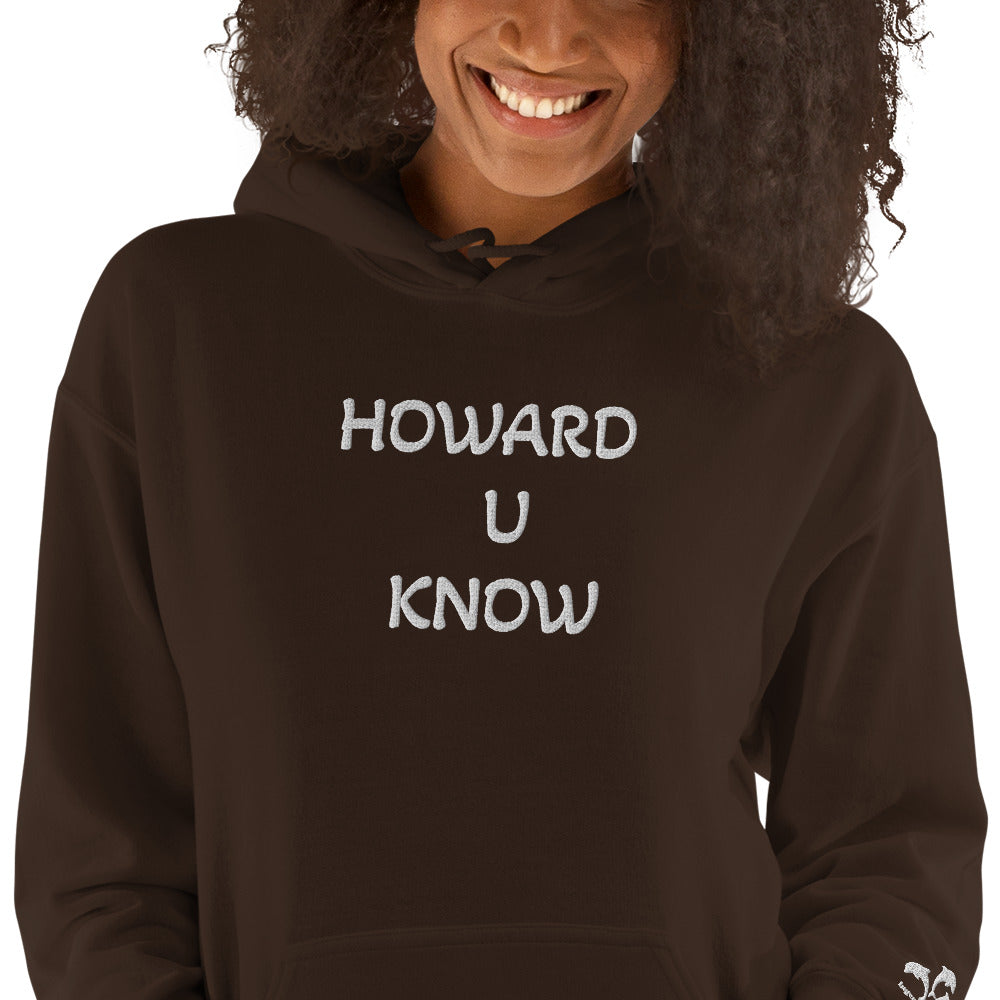 Howard U Know Unisex Hoodie