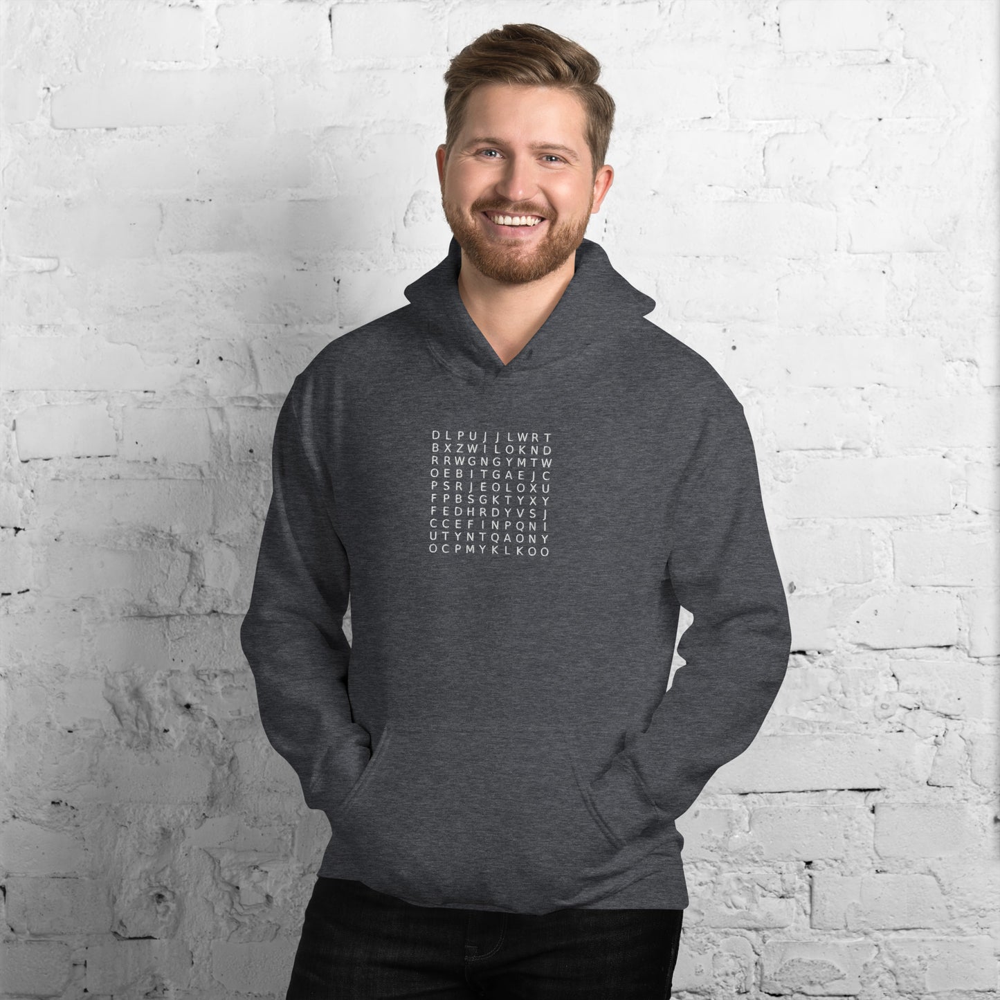 Word Search Loyalty, Respect, Integrity Unisex Hoodie