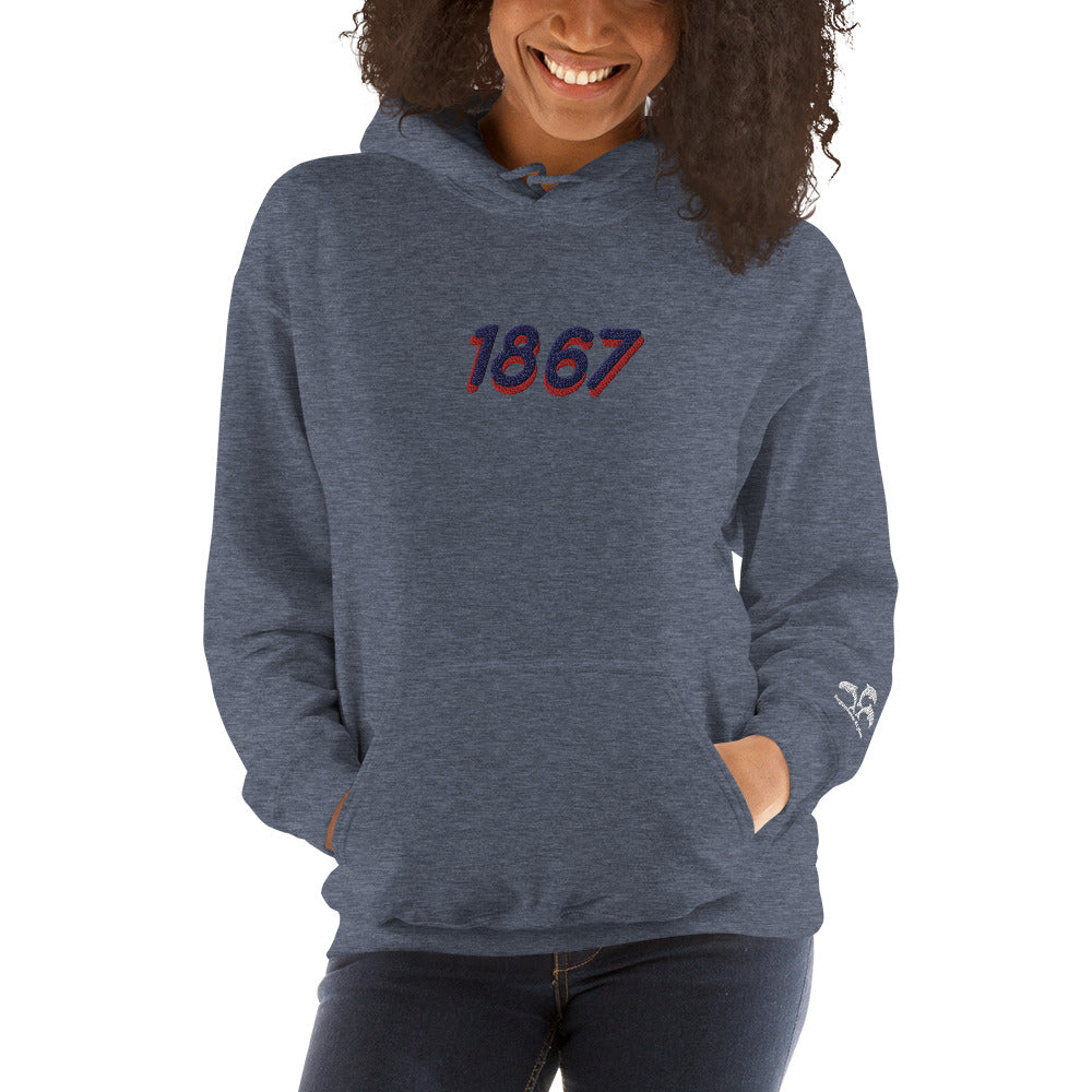 Howard University 1867 Unisex Hoodie