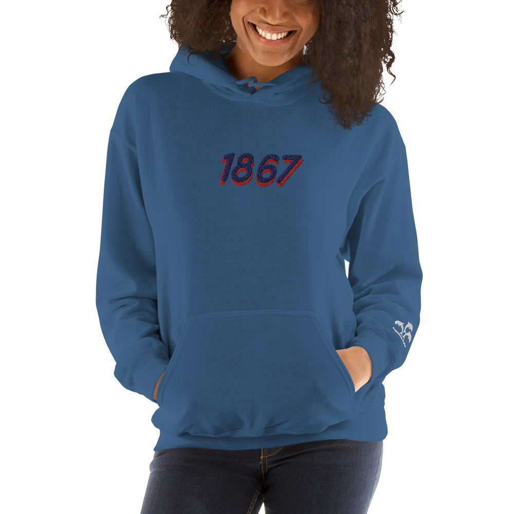 Howard University 1867 Unisex Hoodie