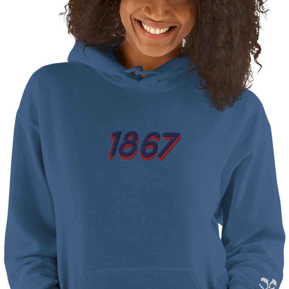 Howard University 1867 Unisex Hoodie