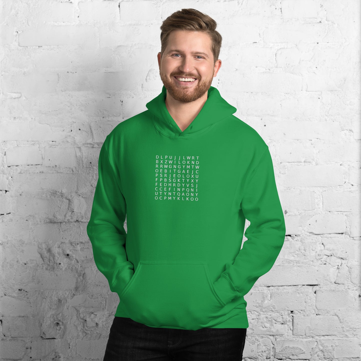 Word Search Loyalty, Respect, Integrity Unisex Hoodie