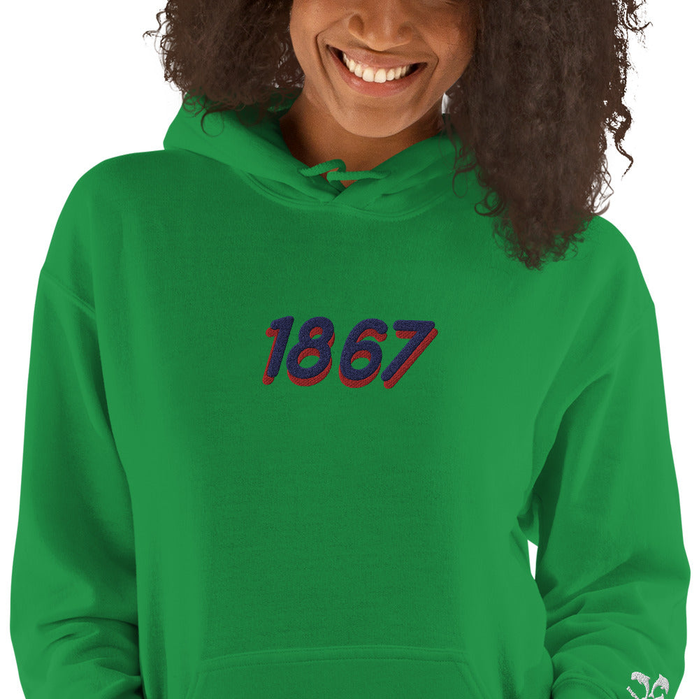 Howard University 1867 Unisex Hoodie