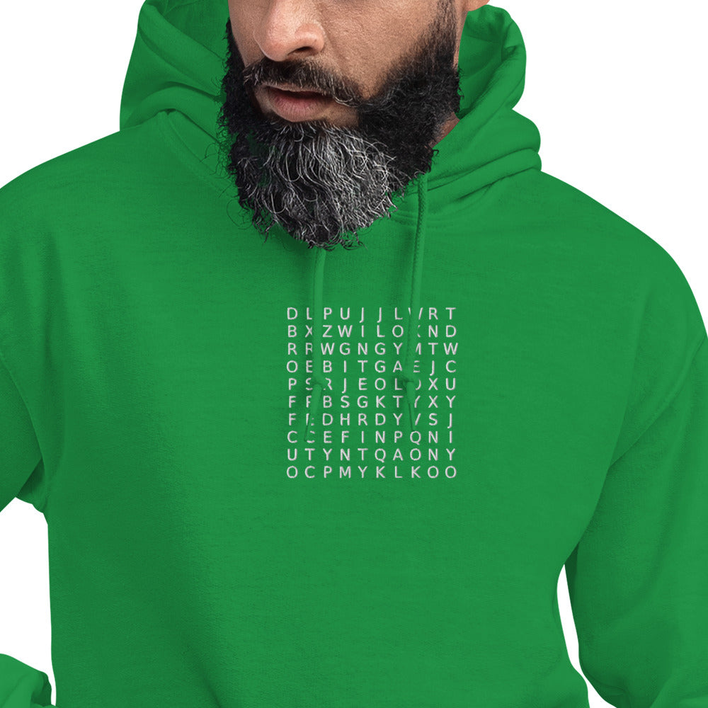 Word Search Loyalty, Respect, Integrity Unisex Hoodie