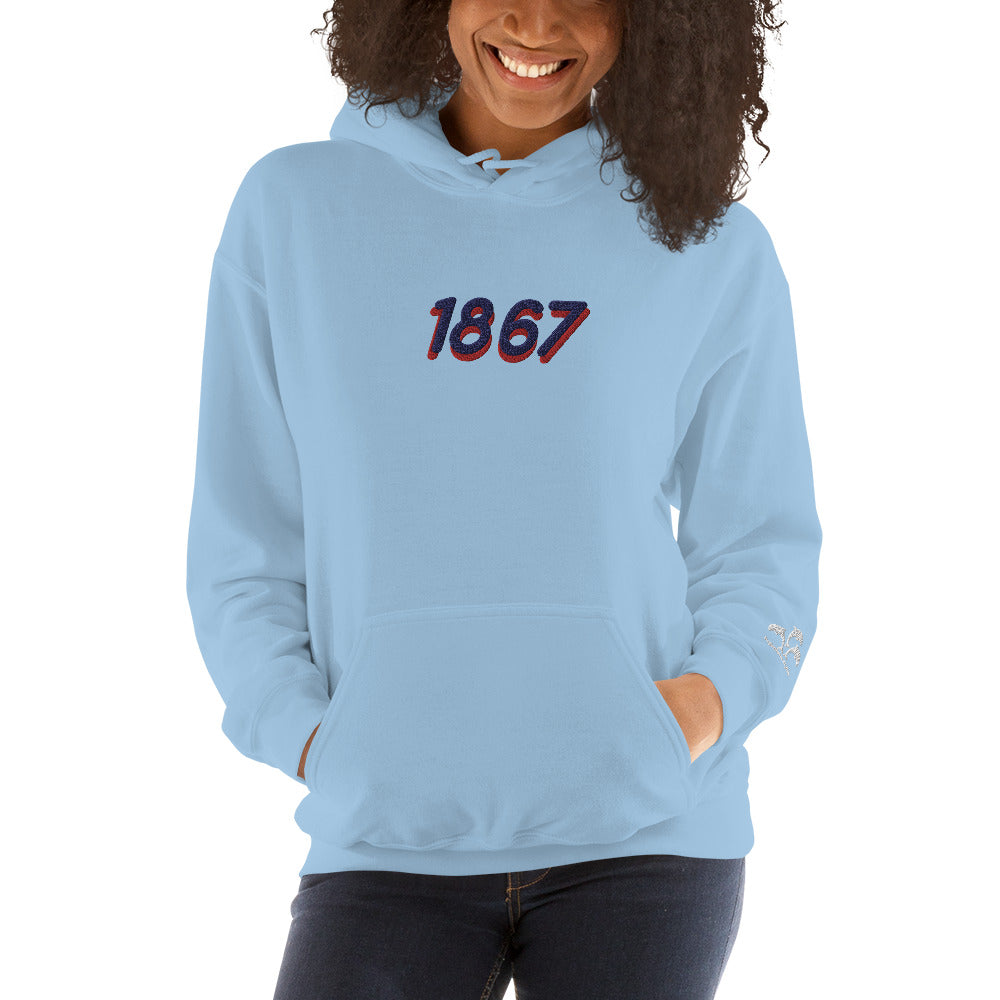 Howard University 1867 Unisex Hoodie