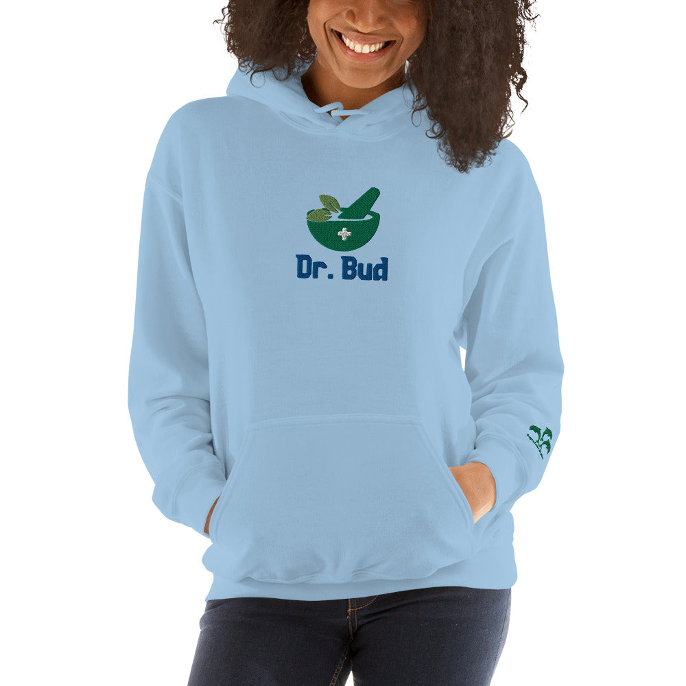 Dr. Bud Duces and Weed Unisex Hoodie