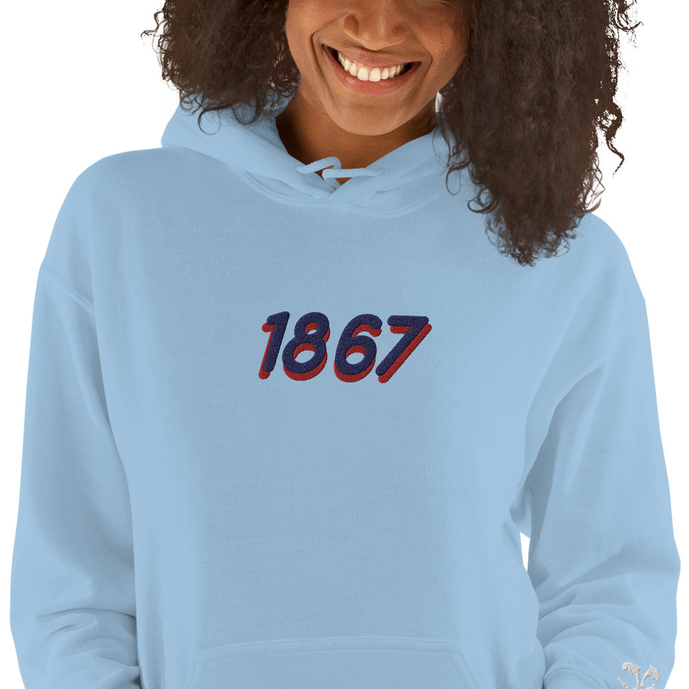 Howard University 1867 Unisex Hoodie