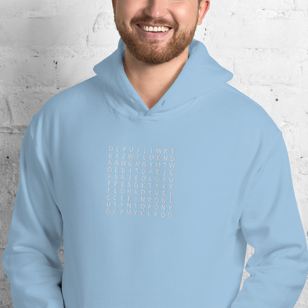 Word Search Loyalty, Respect, Integrity Unisex Hoodie