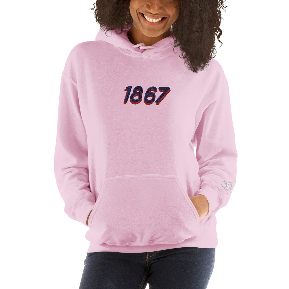 Howard University 1867 Unisex Hoodie