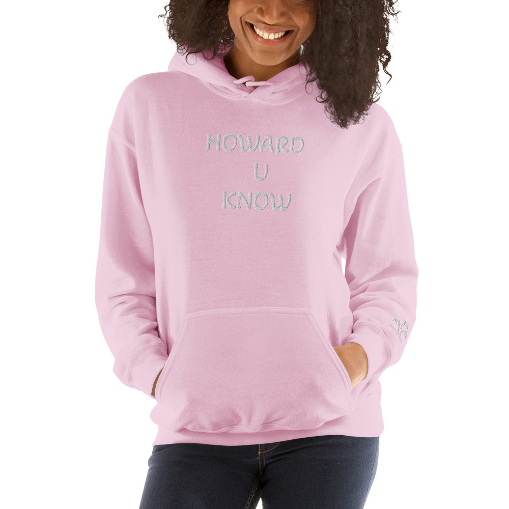 Howard U Know Unisex Hoodie