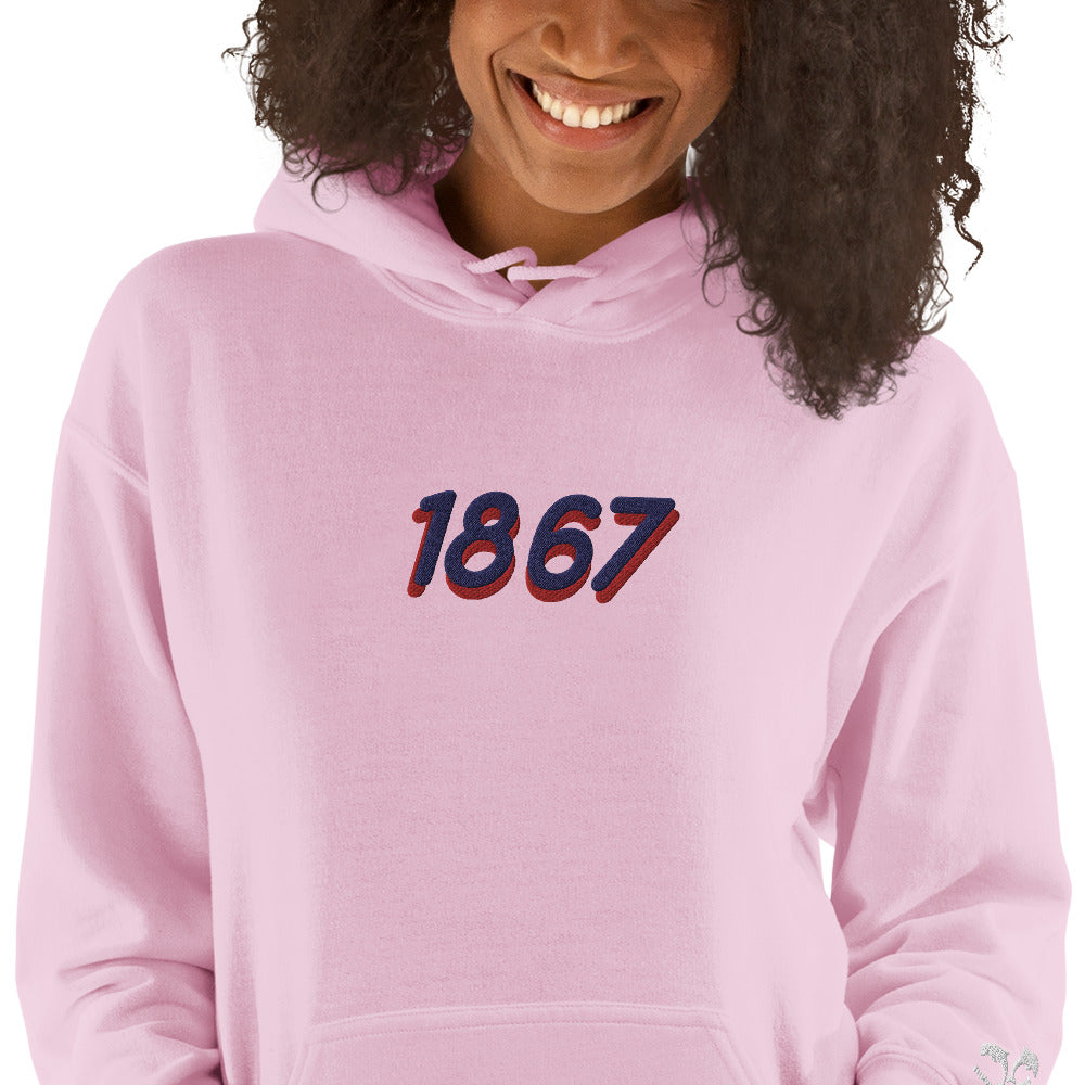 Howard University 1867 Unisex Hoodie