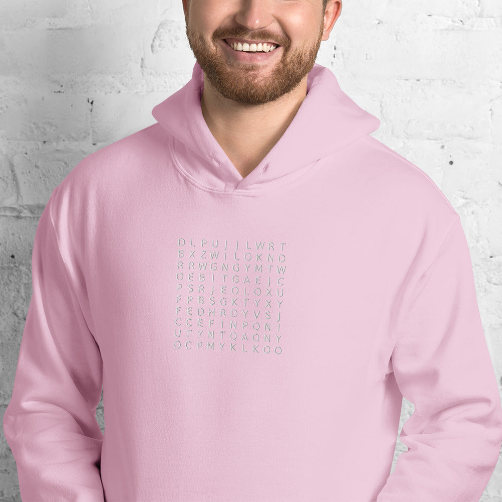 Word Search Loyalty, Respect, Integrity Unisex Hoodie