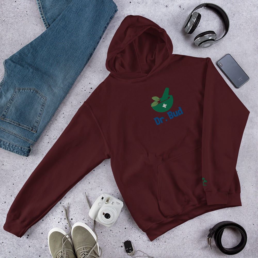 Dr. Bud Smokin Flowers Unisex Hoodie