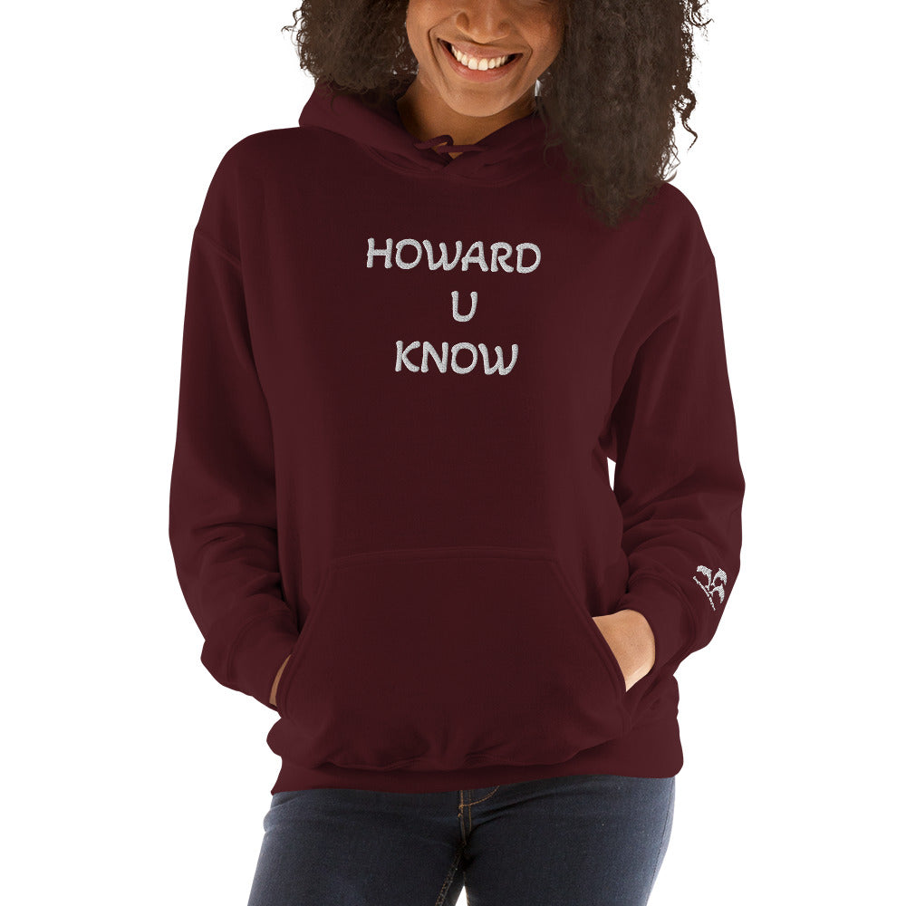 Howard U Know Unisex Hoodie