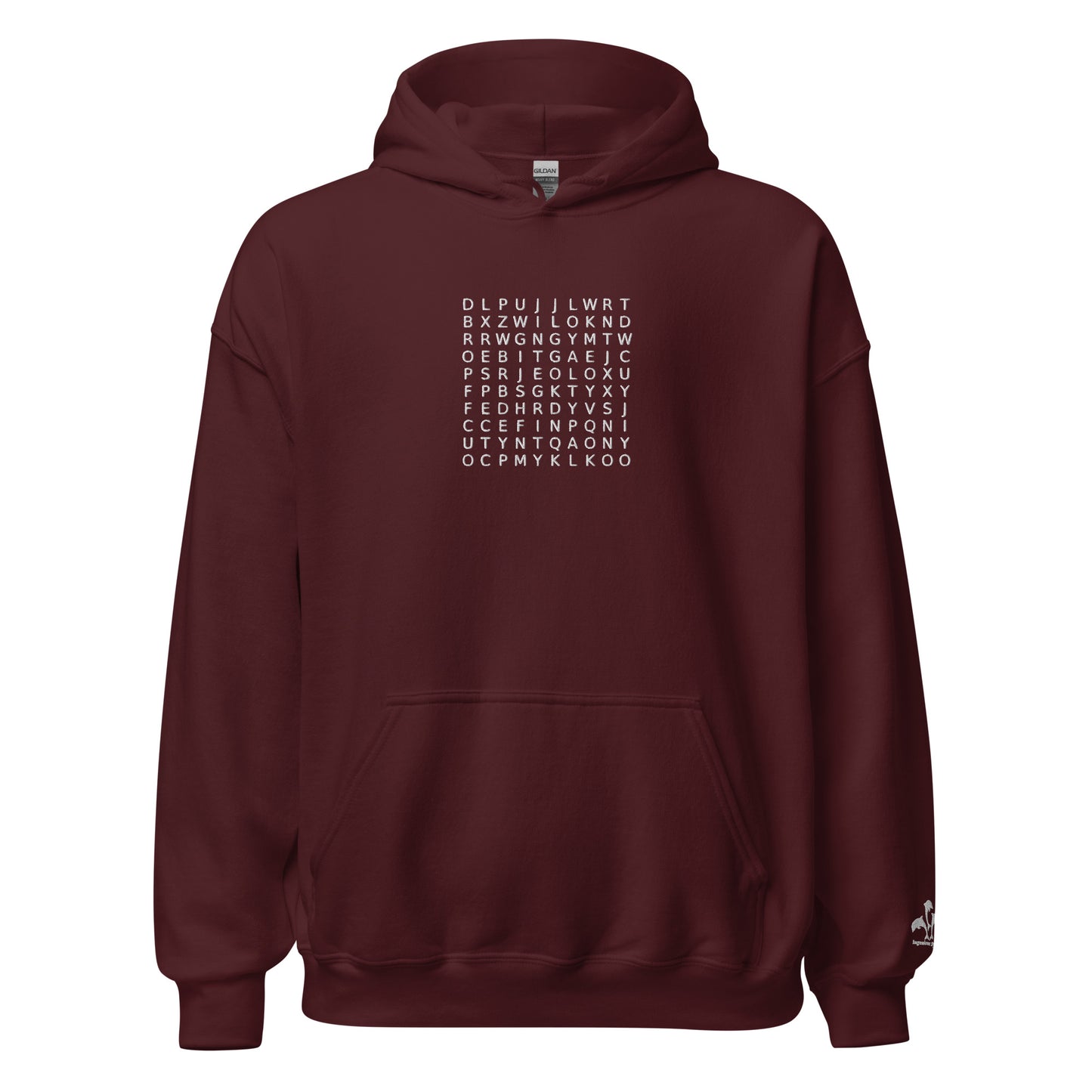 Word Search Loyalty, Respect, Integrity Unisex Hoodie