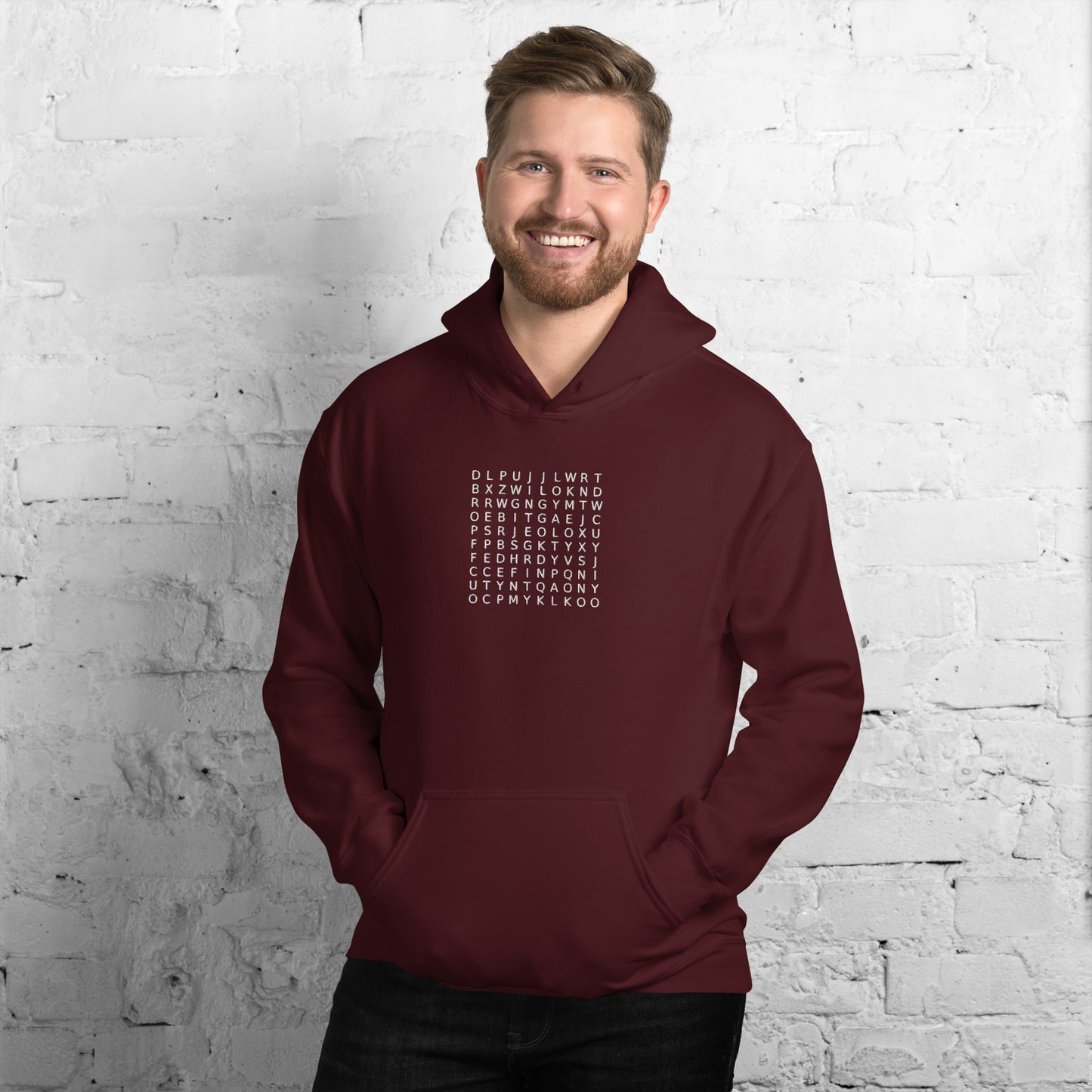 Word Search Loyalty, Respect, Integrity Unisex Hoodie