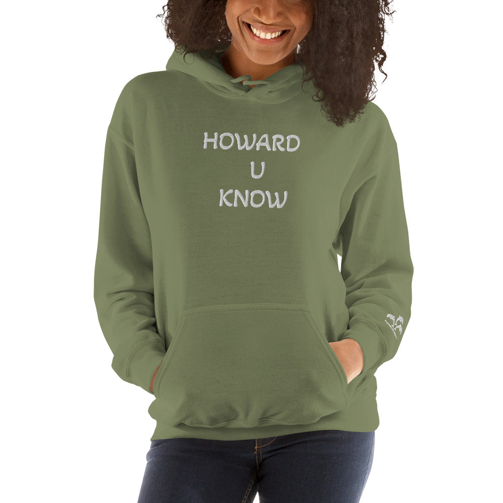 Howard U Know Unisex Hoodie