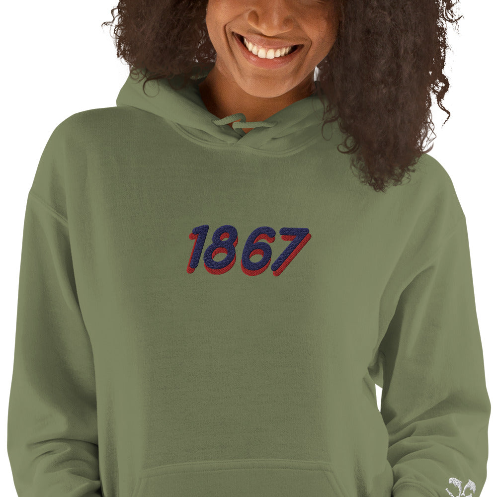 Howard University 1867 Unisex Hoodie