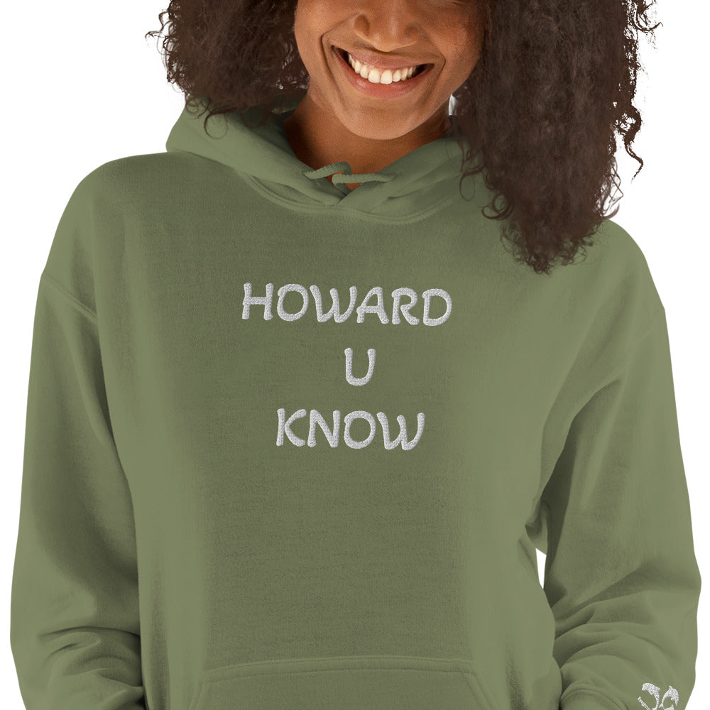 Howard U Know Unisex Hoodie