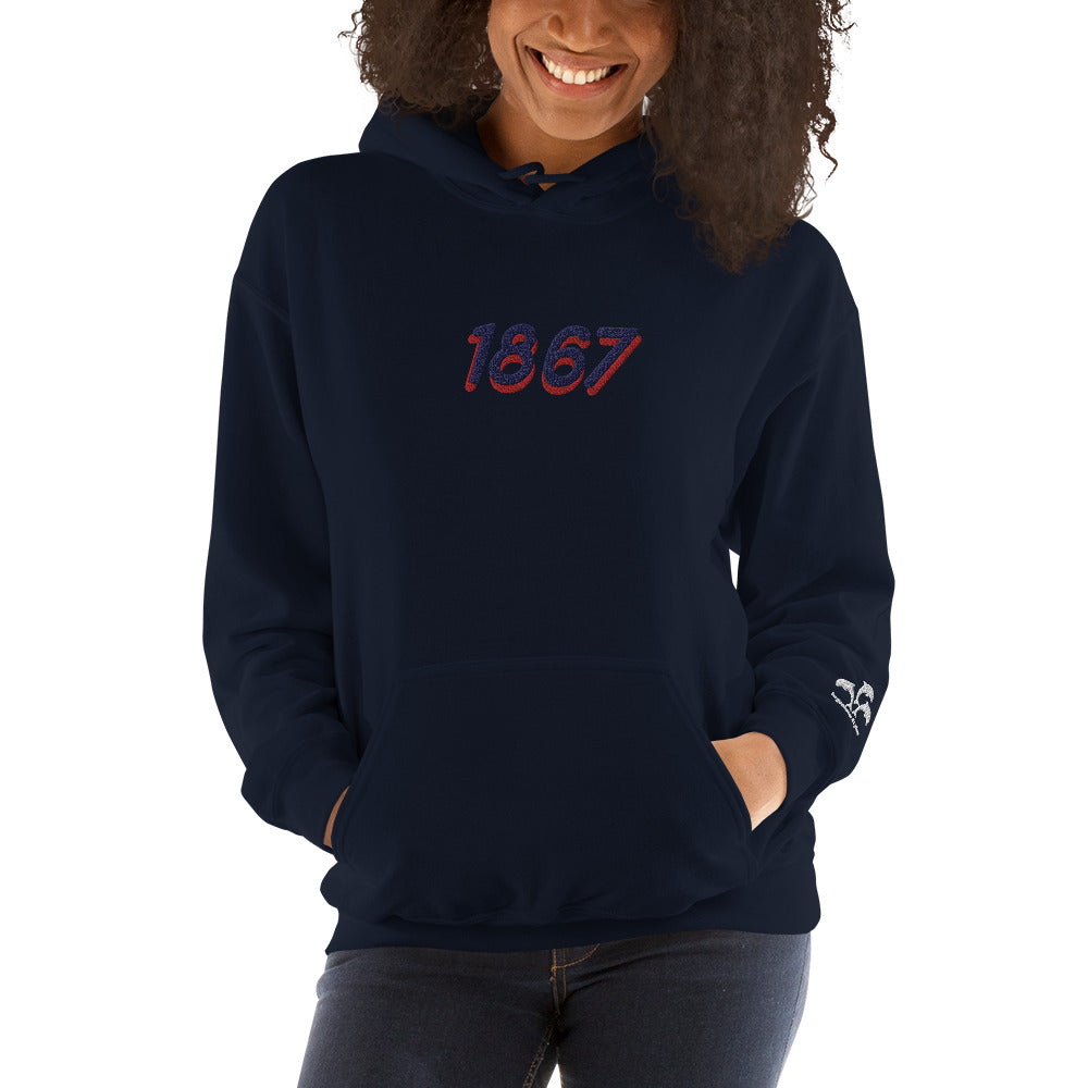 Howard University 1867 Unisex Hoodie