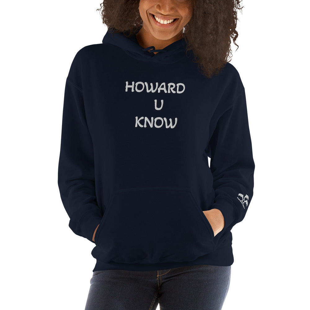 Howard U Know Unisex Hoodie