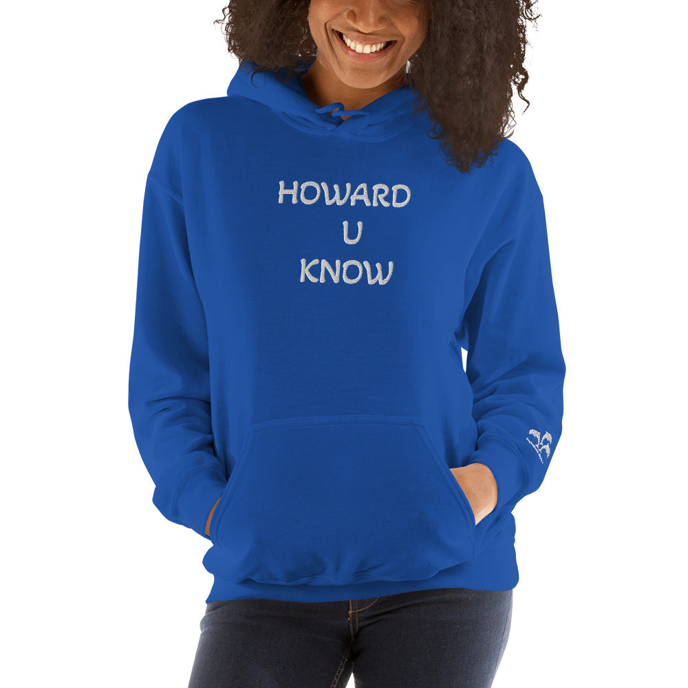 Howard U Know Unisex Hoodie