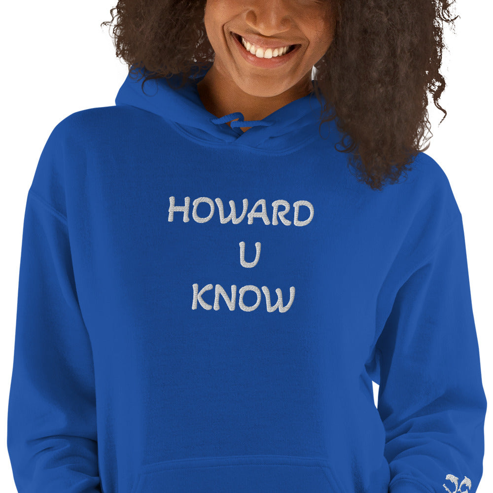 Howard U Know Unisex Hoodie