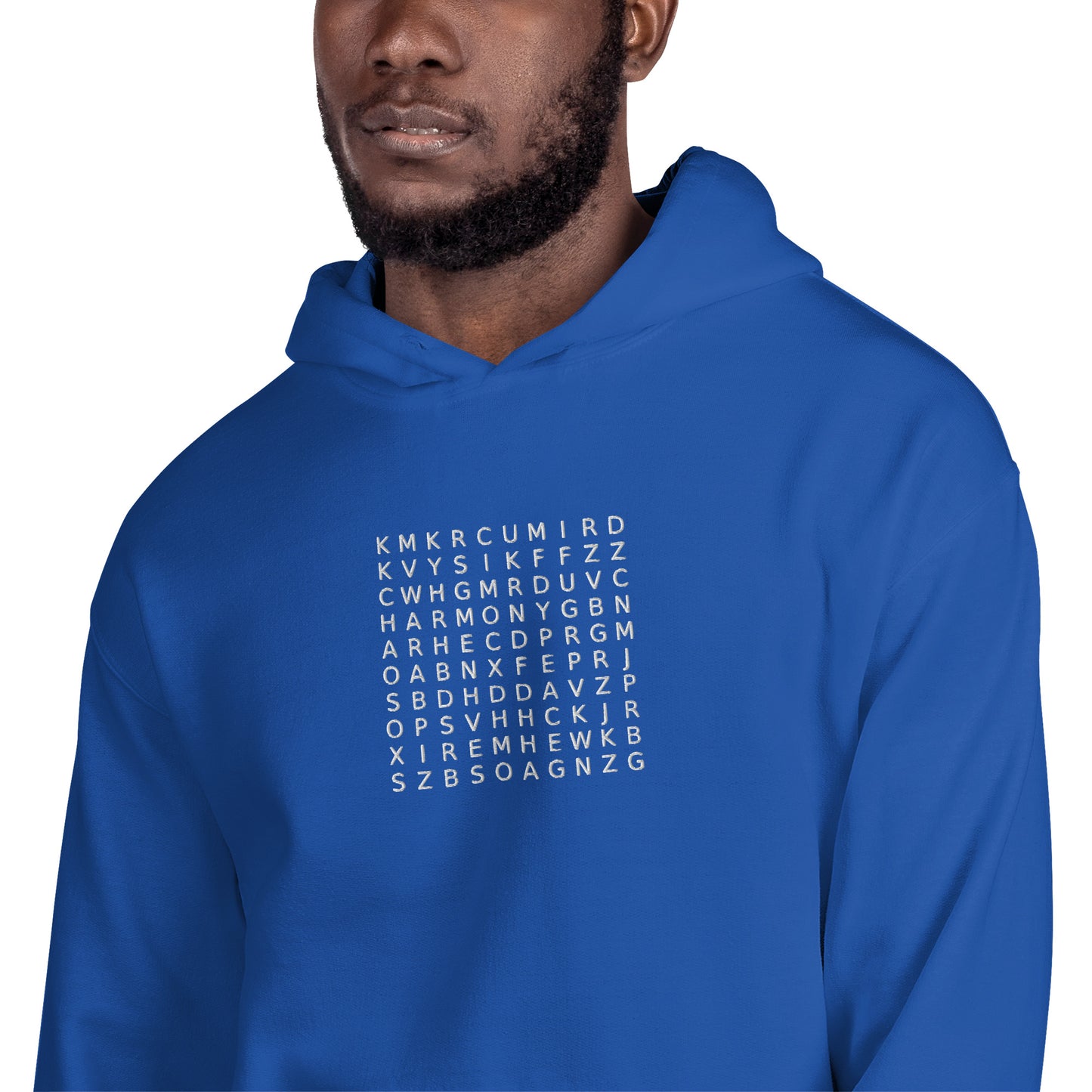 Word Search War, Peace, Harmony, Chaos Unisex Hoodie