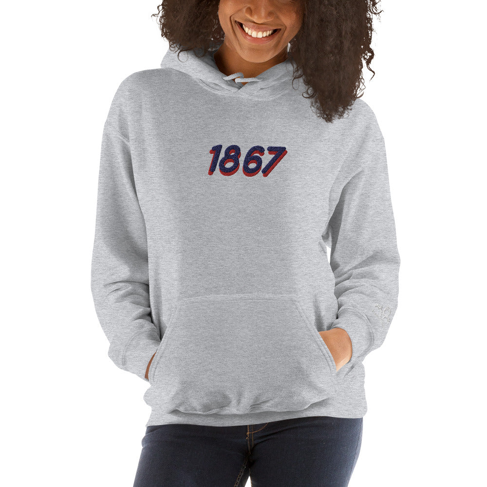 Howard University 1867 Unisex Hoodie