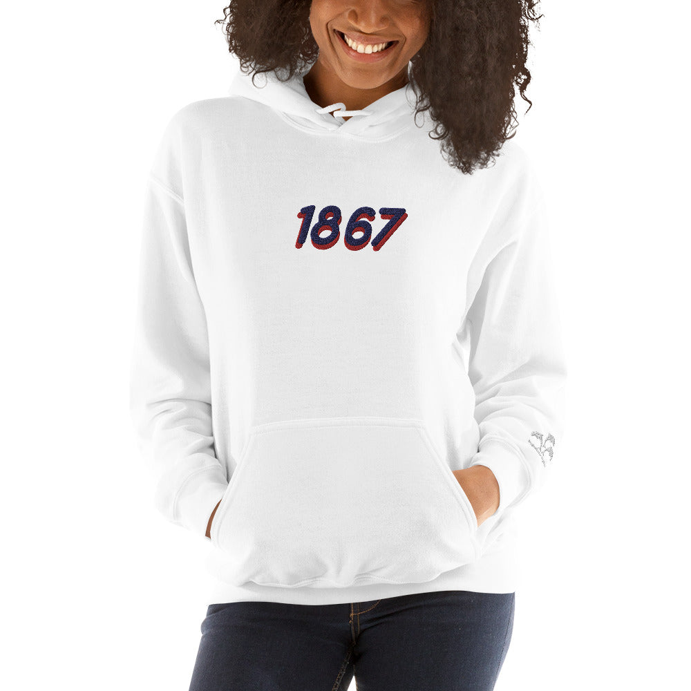 Howard University 1867 Unisex Hoodie