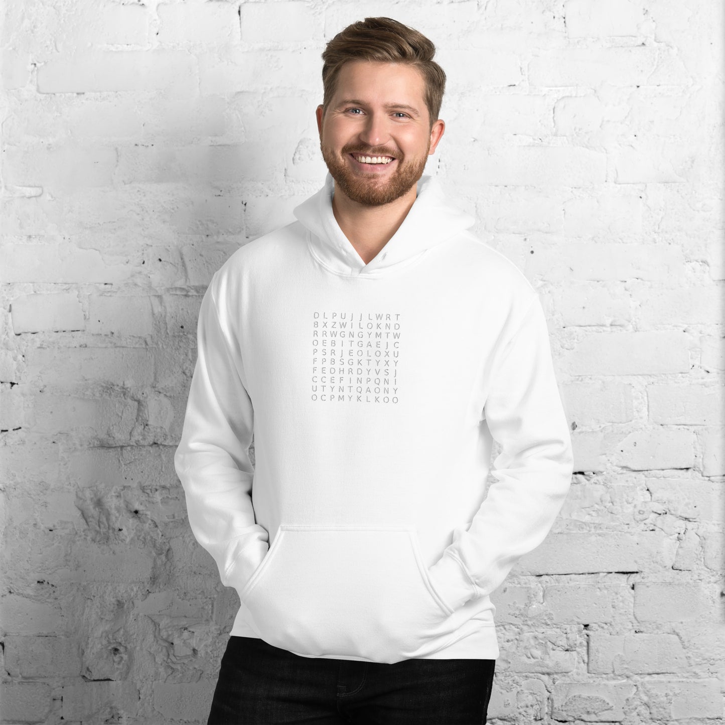 Word Search Loyalty, Respect, Integrity Unisex Hoodie